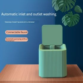 Random Color Fully Automatic Mini Washing Machine Baby Clothes Underwear Small Washing Machine Dormitory Socks Washing Machine